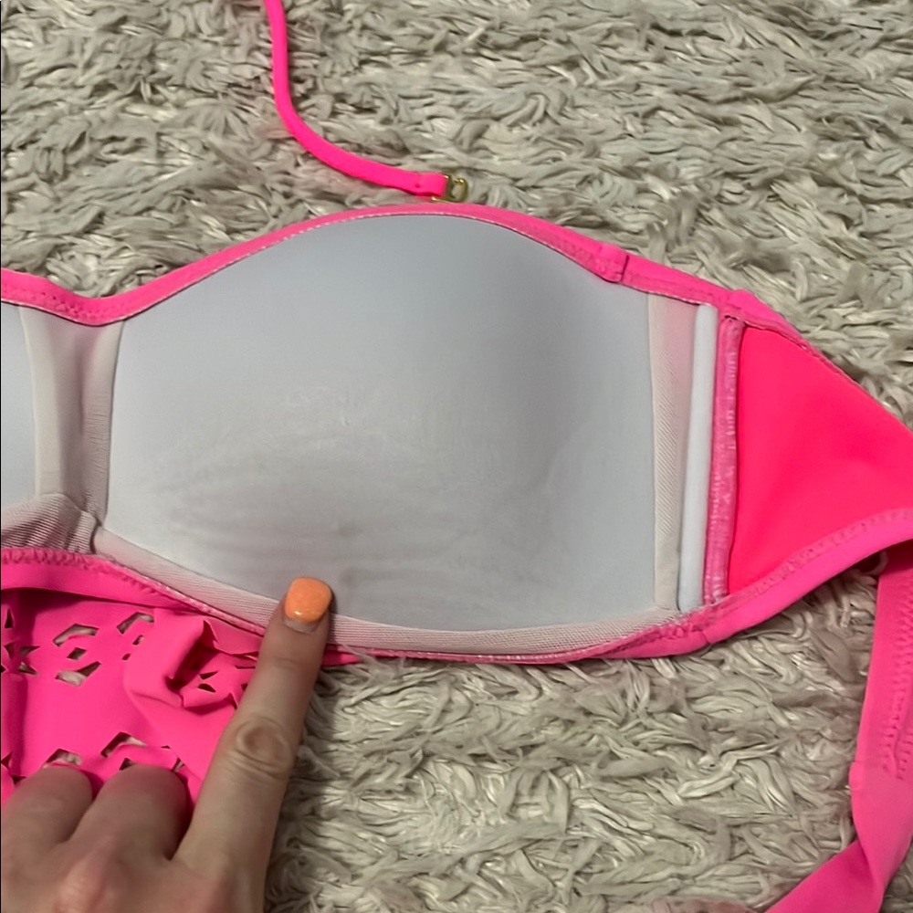 Jessica Simpson Pink Ruffle Bikini - Picture 7 of 7